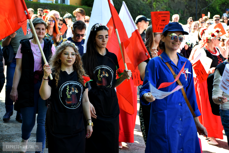 Tradycja, dobry humor i tłumy uczestników. Barwny pochód pierwszomajowy w Srebrnej Górze