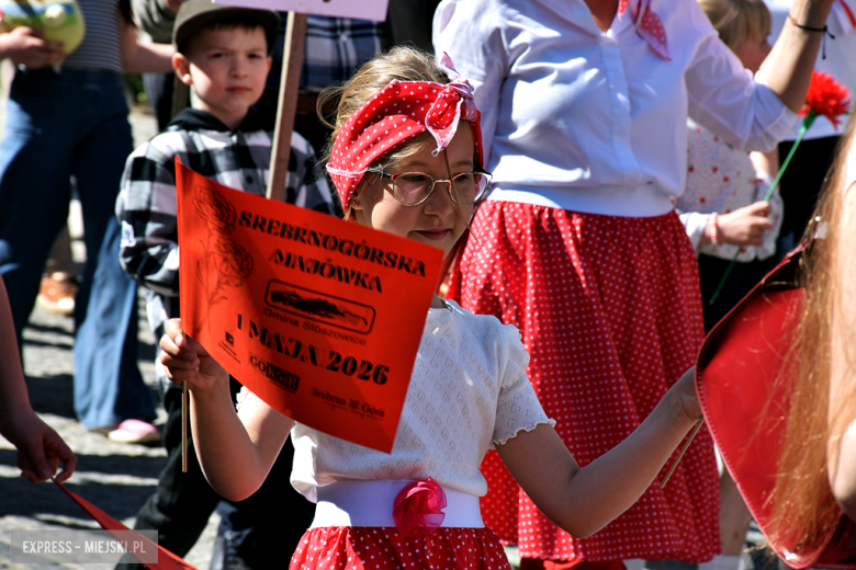 Tradycja, dobry humor i tłumy uczestników. Barwny pochód pierwszomajowy w Srebrnej Górze