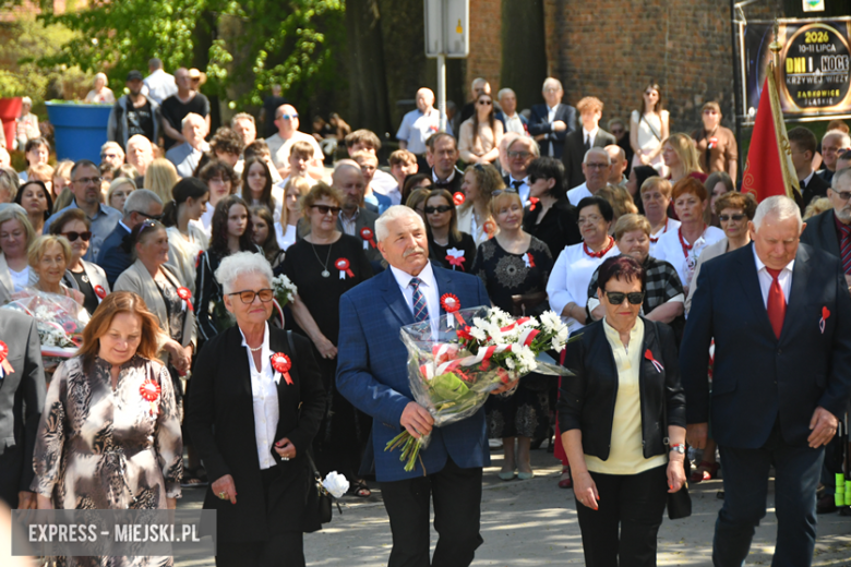 235. rocznica uchwalenia Konstytucji 3 Maja. Obchody w Ząbkowicach Śląskich