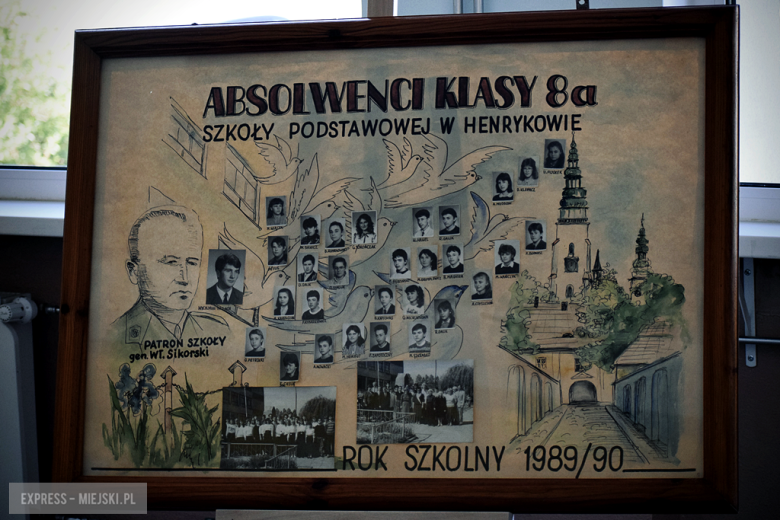 Nowy sztandar, kapsuła czasu i spotkania absolwentów. Szkoła w Henrykowie świętowała 80-lecie