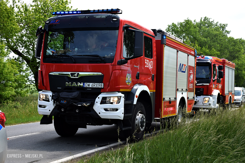	Autolaweta z przyczepą wypadła z drogi między Ząbkowicami Śląskimi a Kluczową