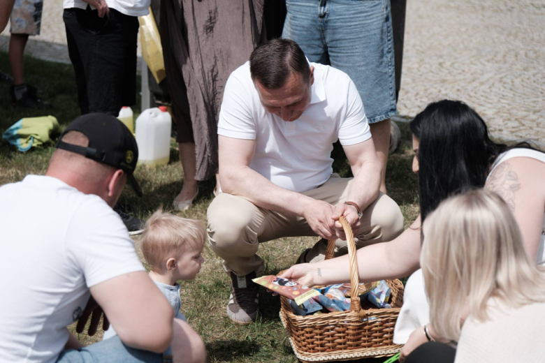 Dzień Dziecka na Kamienieckich Błoniach przyciągnął najmłodszych mieszkańców