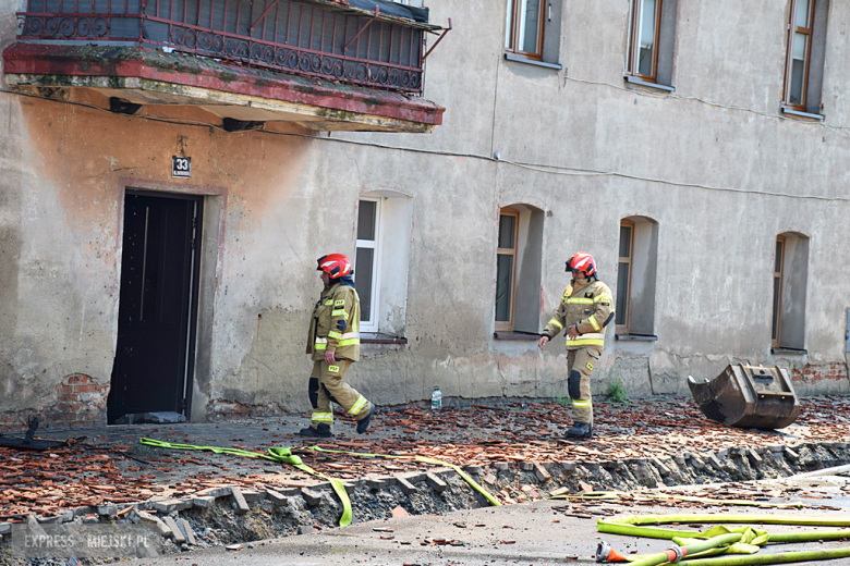 	Pożar budynku wielorodzinnego przy ul. Złotostockiej w Kamieńcu Ząbkowickim