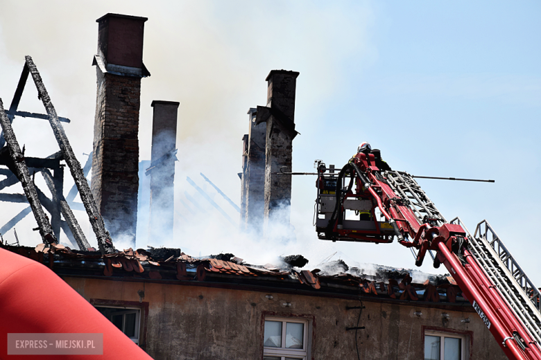 	Pożar budynku wielorodzinnego przy ul. Złotostockiej w Kamieńcu Ząbkowickim