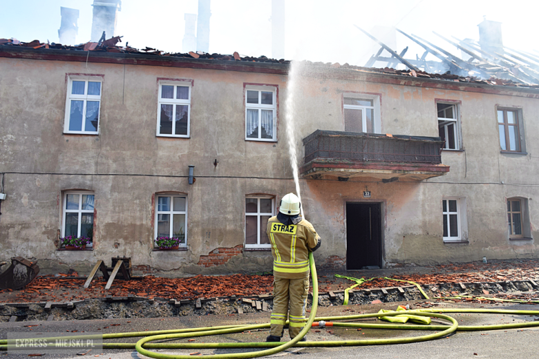 	Pożar budynku wielorodzinnego przy ul. Złotostockiej w Kamieńcu Ząbkowickim