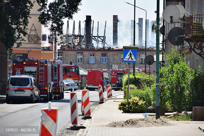 	Pożar budynku wielorodzinnego przy ul. Złotostockiej w Kamieńcu Ząbkowickim