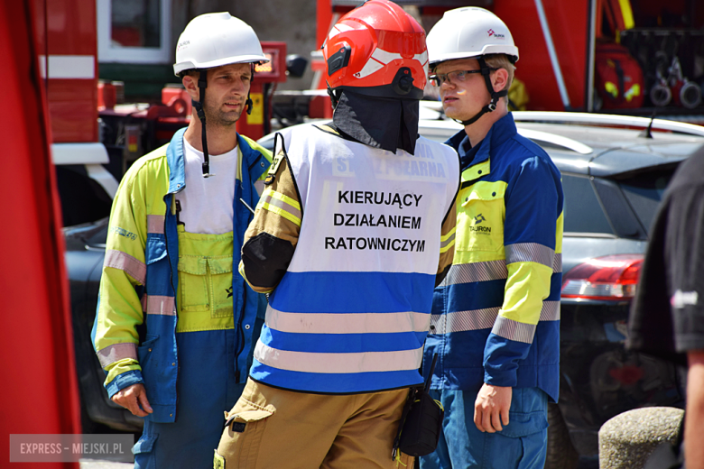 	Pożar budynku wielorodzinnego przy ul. Złotostockiej w Kamieńcu Ząbkowickim