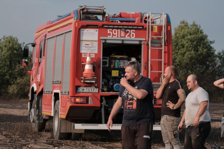 Spłonęło 15 ha pszenicy na pniu oraz 5 ha ścierniska