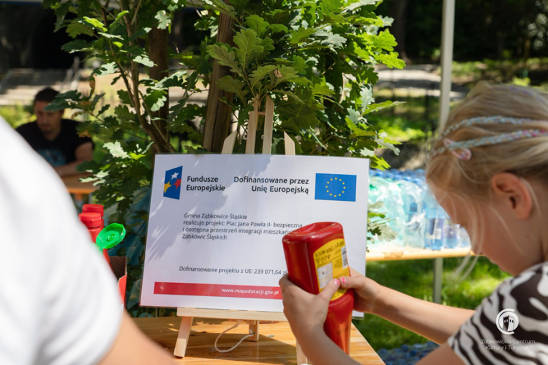 Piknik integracyjny w Parku Sybiraków