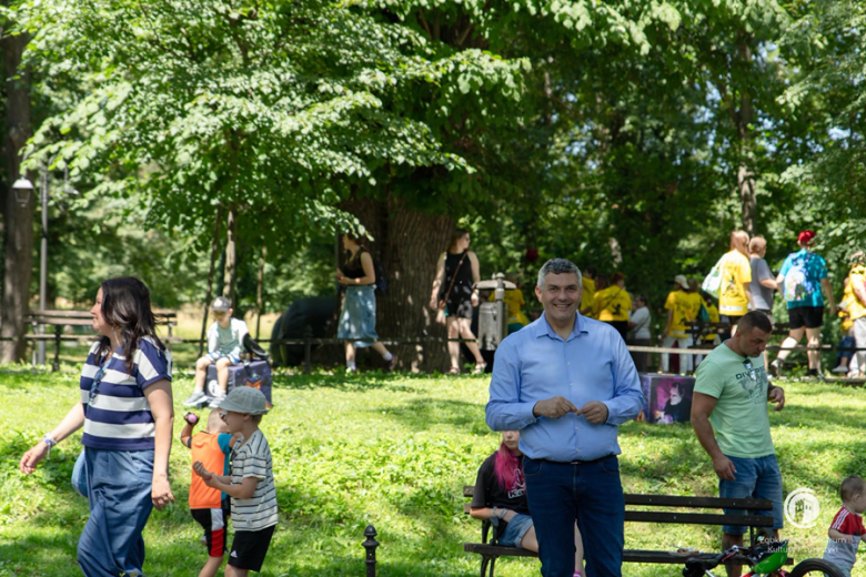 Piknik integracyjny w Parku Sybiraków