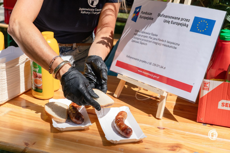 Piknik integracyjny w Parku Sybiraków