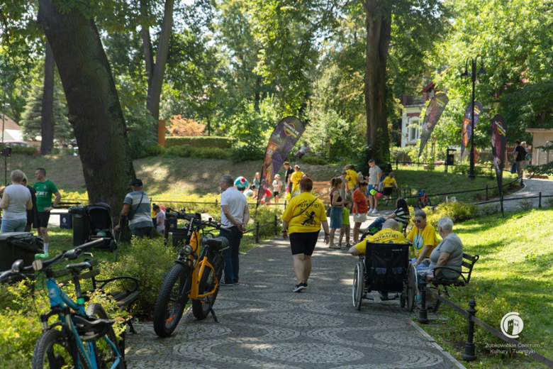 Piknik integracyjny w Parku Sybiraków