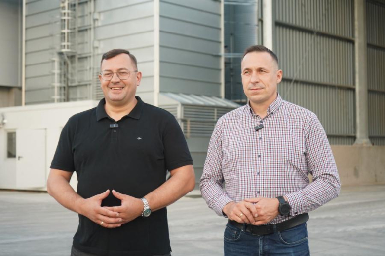 Minister Rolnictwa odwiedził halę magazynowo-zbożowa w Stoszowicach i OHZ w Kamieńcu Ząbkowickim