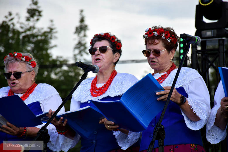 Dożynki gminne w Srebrnej Górze. Były obrzędy dożynkowe, wyścigi traktorów i Miły Pan