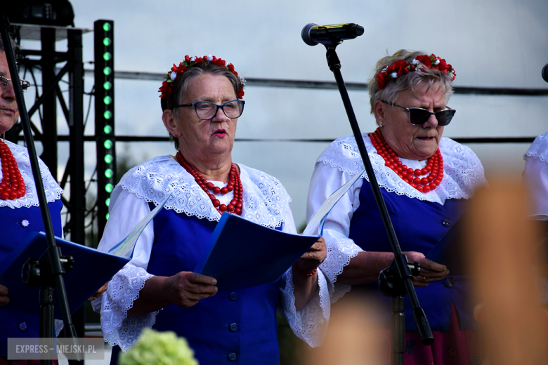 Dożynki gminne w Srebrnej Górze. Były obrzędy dożynkowe, wyścigi traktorów i Miły Pan