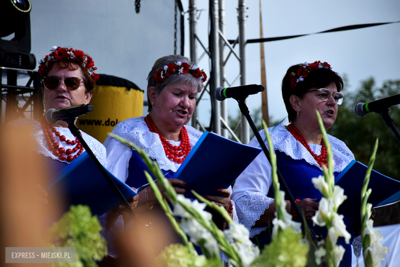 Dożynki gminne w Srebrnej Górze. Były obrzędy dożynkowe, wyścigi traktorów i Miły Pan