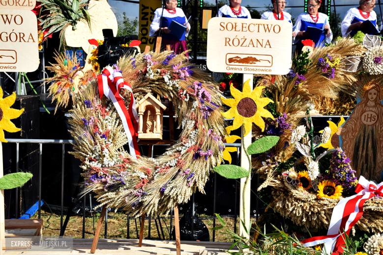 Dożynki gminne w Srebrnej Górze. Były obrzędy dożynkowe, wyścigi traktorów i Miły Pan