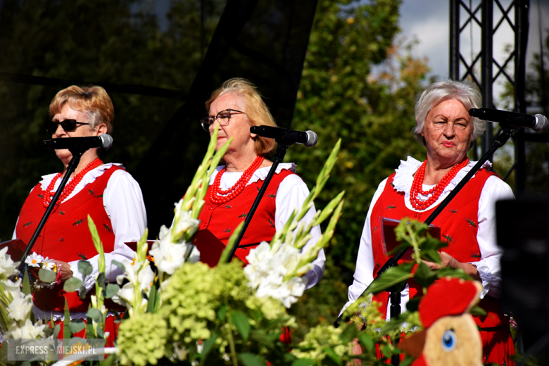 Dożynki gminne w Srebrnej Górze. Były obrzędy dożynkowe, wyścigi traktorów i Miły Pan