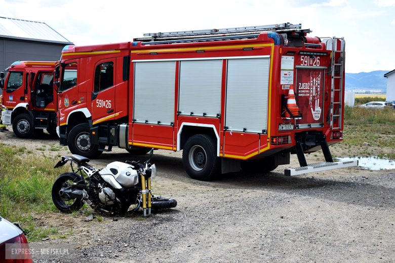 Tragiczny wypadek na trasie Ząbkowice Śląskie - Stoszowice. Nie żyje motocylista