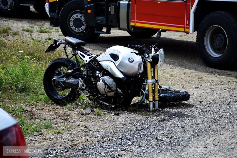 Tragiczny wypadek na trasie Ząbkowice Śląskie - Stoszowice. Nie żyje motocylista