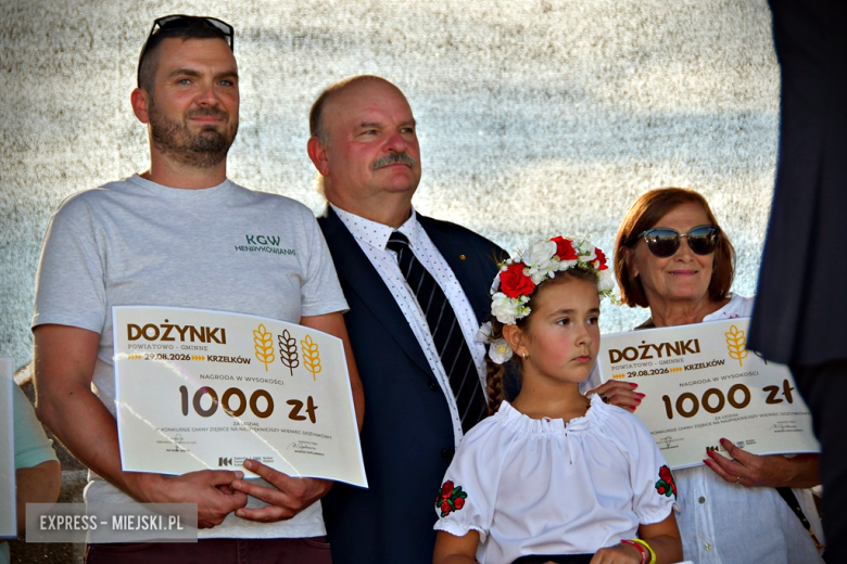 W sobotę, 29 sierpnia, Krzelków był gospodarzem Powiatowo-Gminnych Dożynek


