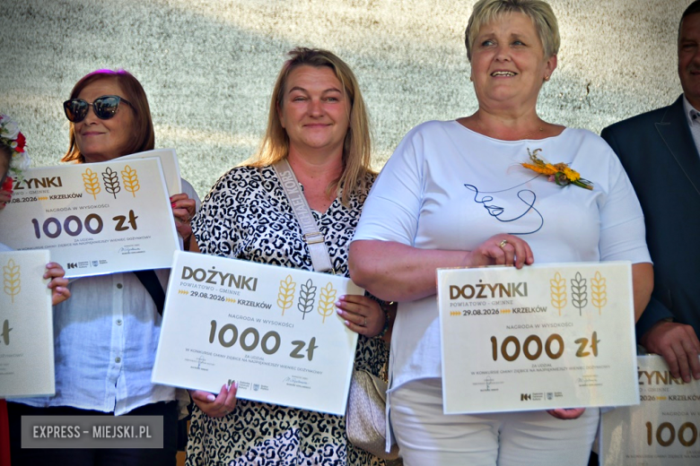 W sobotę, 29 sierpnia, Krzelków był gospodarzem Powiatowo-Gminnych Dożynek


