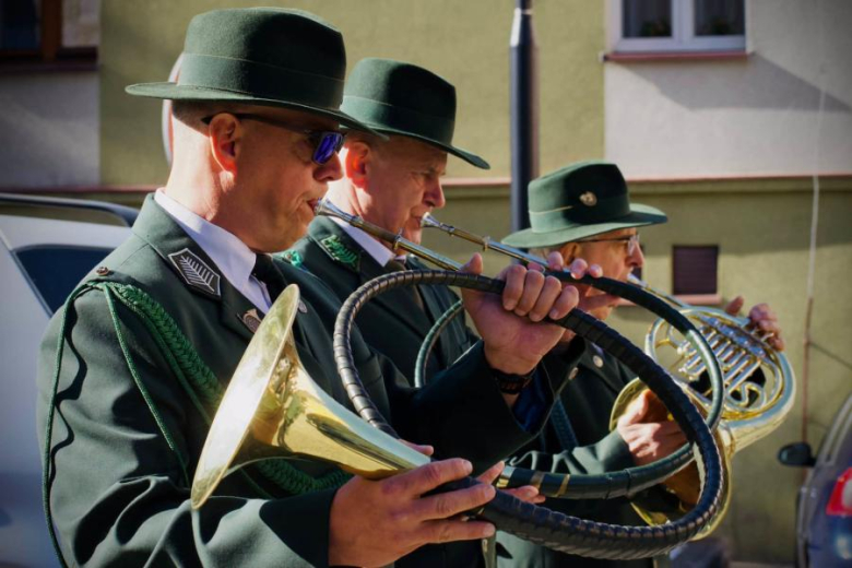 Hubertus w Ziębicach. Myśliwi świętowali w Parku Miejskim