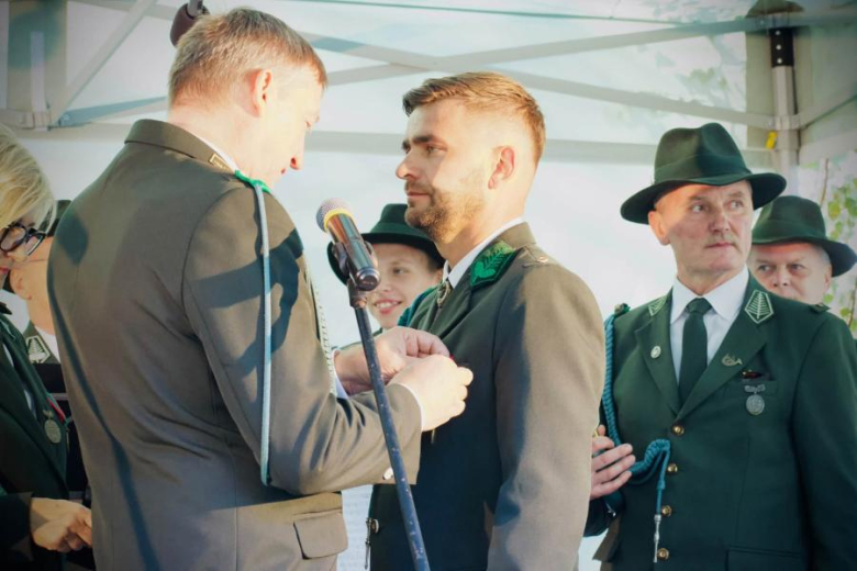 Hubertus w Ziębicach. Myśliwi świętowali w Parku Miejskim