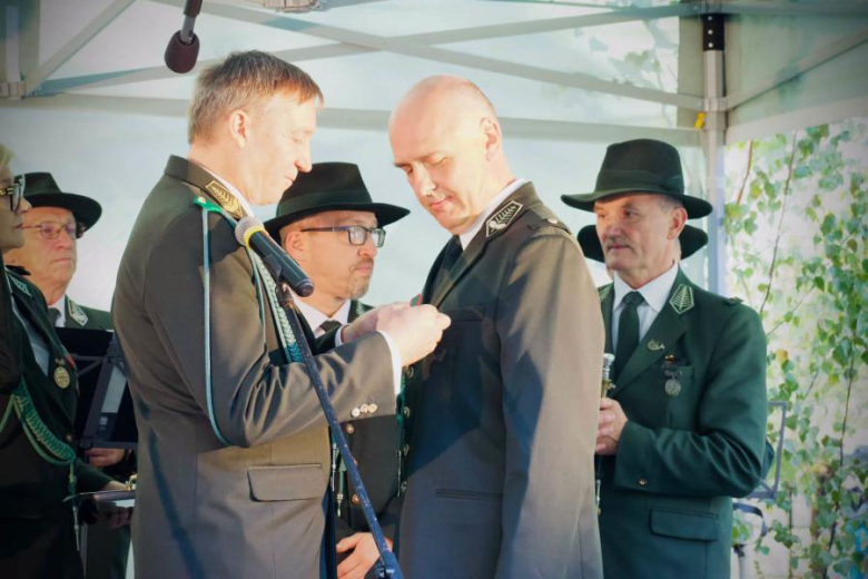 Hubertus w Ziębicach. Myśliwi świętowali w Parku Miejskim