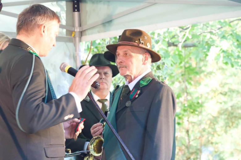 Hubertus w Ziębicach. Myśliwi świętowali w Parku Miejskim