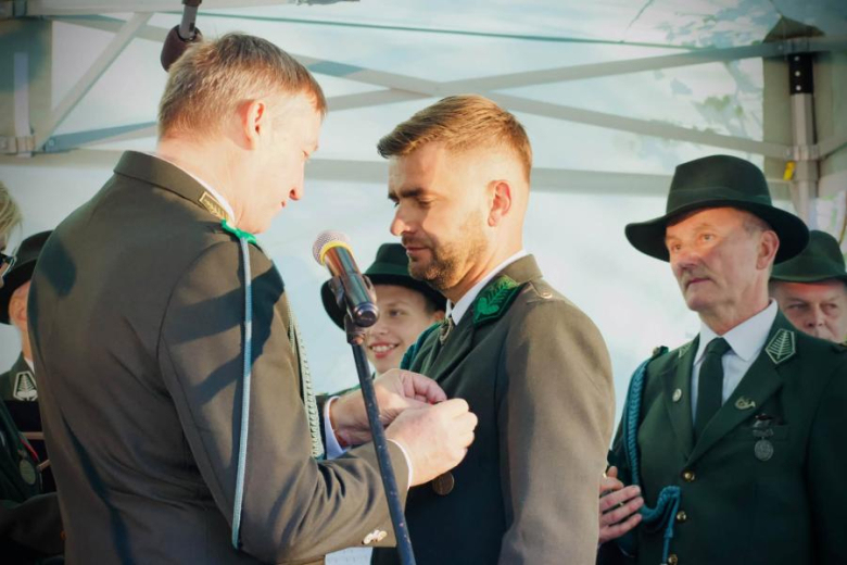 Hubertus w Ziębicach. Myśliwi świętowali w Parku Miejskim