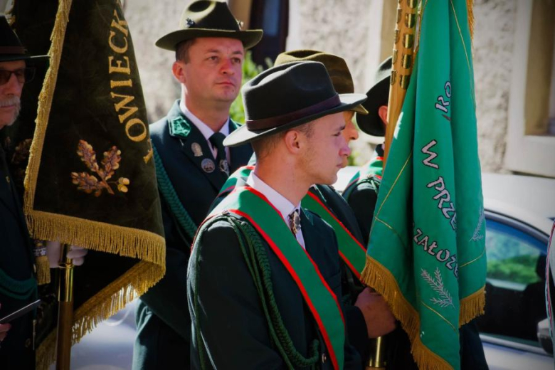 Hubertus w Ziębicach. Myśliwi świętowali w Parku Miejskim