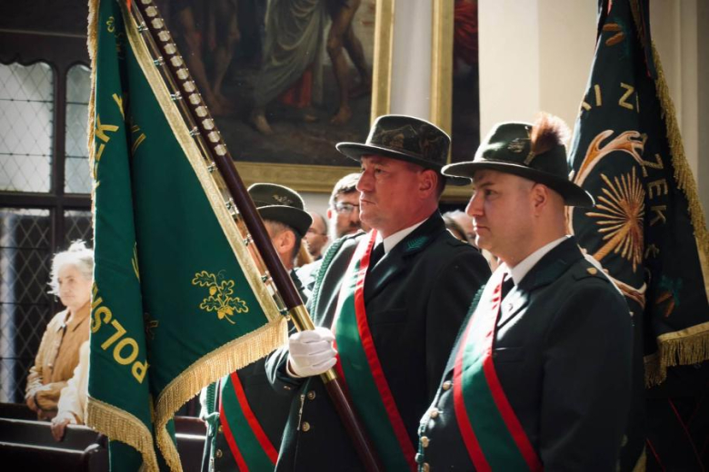 Hubertus w Ziębicach. Myśliwi świętowali w Parku Miejskim