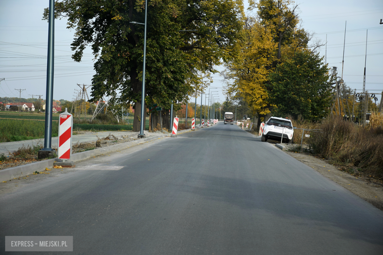 Rondo w Przyłęku gotowe. Inwestycja na trasie Bardo–Przyłęk dobiega końca