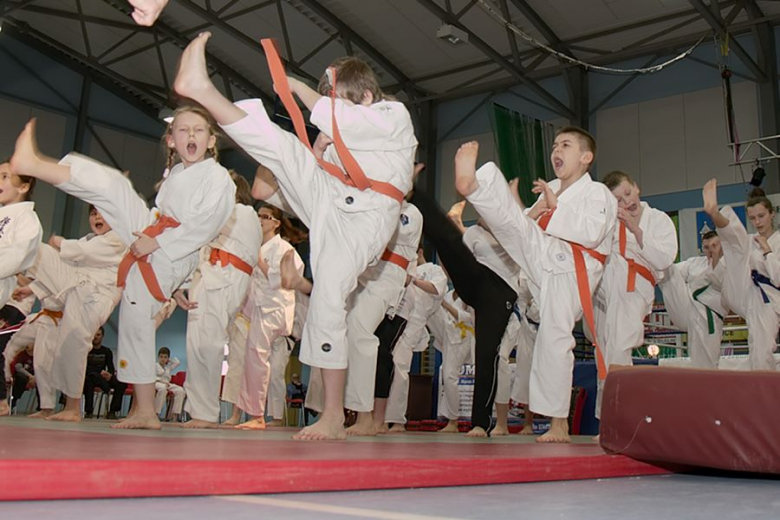 Pokazy podczas V Gali Sportów Walki