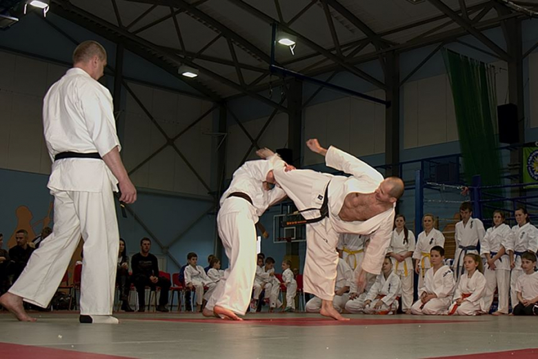 Pokazy podczas V Gali Sportów Walki