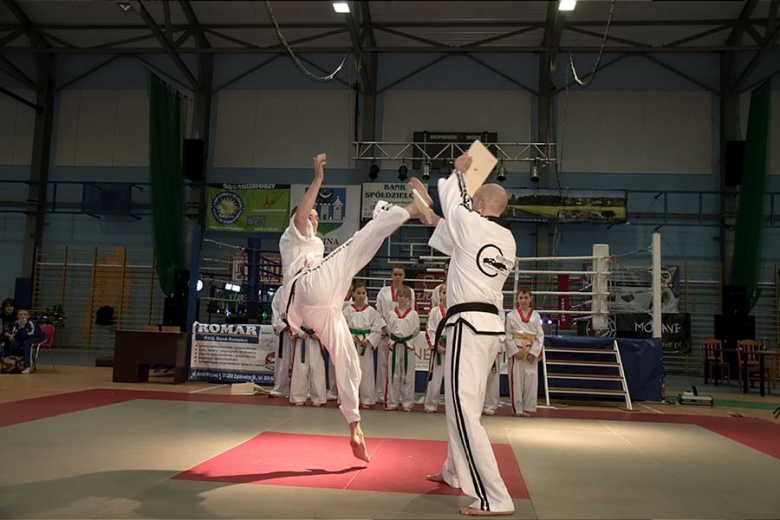 Pokazy podczas V Gali Sportów Walki