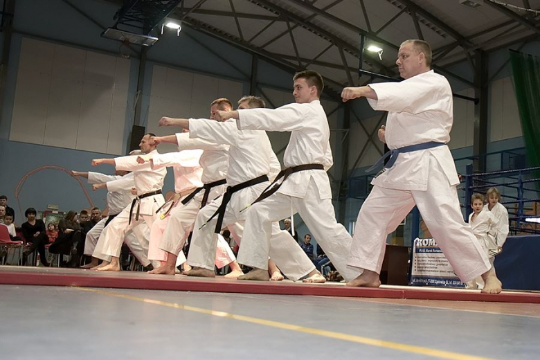 Pokazy podczas V Gali Sportów Walki