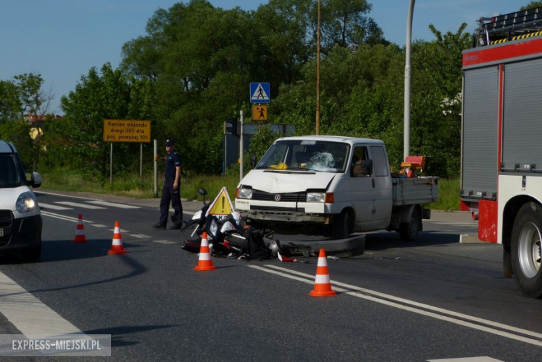 Zdarzenie drogowe na DK8