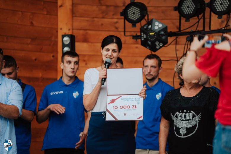 Piknik Sportowy w Złotym Stoku z okazji awansu. Unia otrzymała dodatkowe wsparcie finansowe
