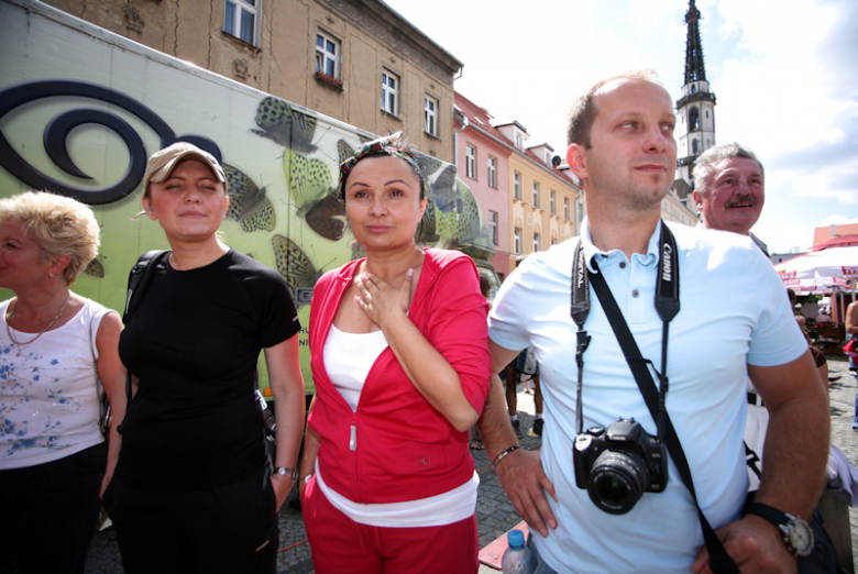 Plaża w centrum miasta