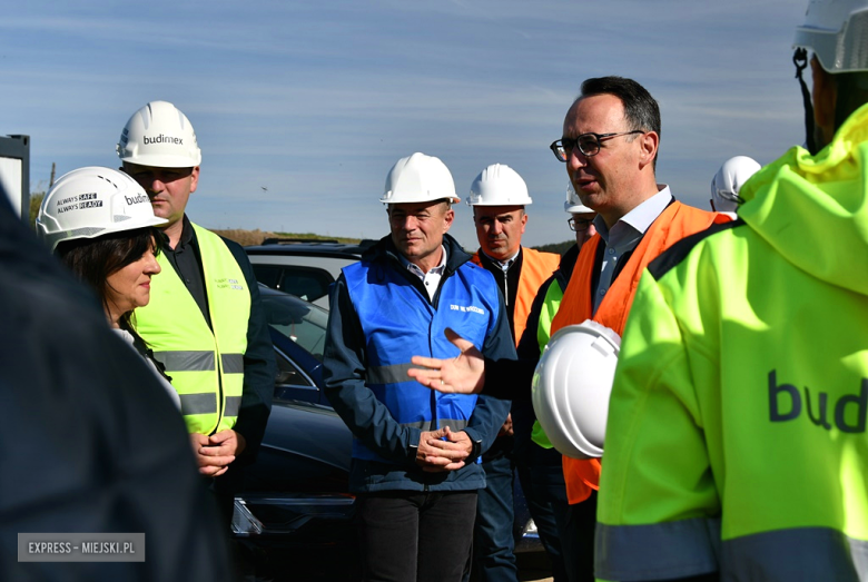 Zakończenie prac na zbiorniku wodnym Topola. Briefing prasowy