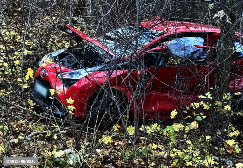 Poważny wypadek z udziałem dwóch aut na krajowej ósemce w Boguszynie