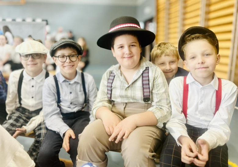 Apel wielkanocny w Szkole Podstawowej w Henrykowie