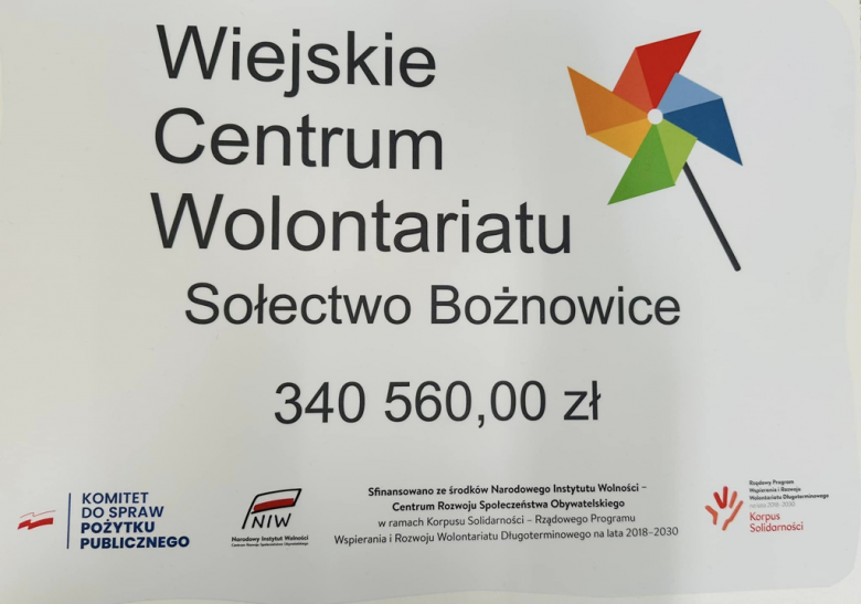 W Bożnowicach zaiinicjowano Centrum Wolontariatu