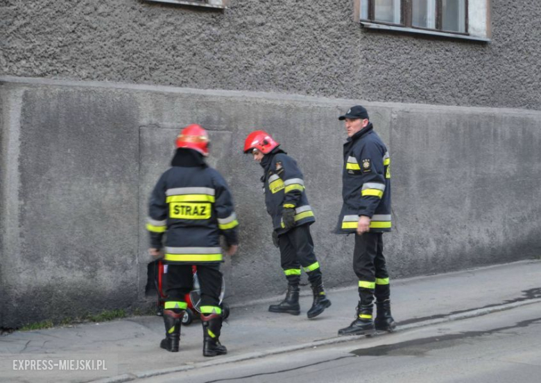 Pożar kamienicy w Ząbkowicach Śląskich.