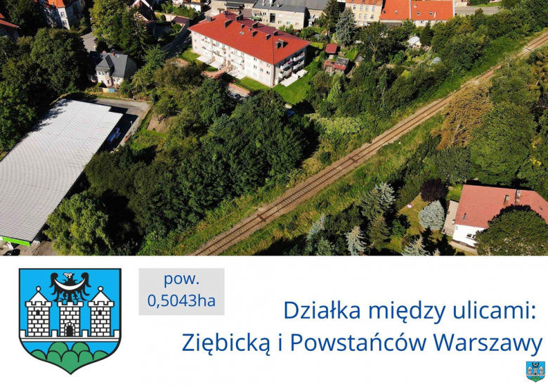 Nieruchomości przeznaczone pod działalność produkcyjno-usługową. Łącznie ponad 10 ha terenów inwestycyjnych na terenie gminy Ząbkowice Śląskie