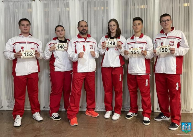 Członkowie Ząbkowickiego Klubu Karate Kyokushin na podium mistrzostw Europy