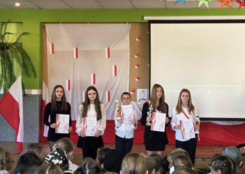 Szkolny Konkurs Pieśni Patriotycznej w Ciepłowodach. Znamy rostrzygnięcia