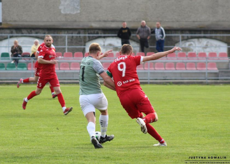 Klasa okręgowa: Zamek Kamieniec Ząbkowicki 4:0 (1:0)  Pogoń Pieszyce